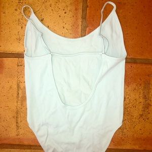Forever 21 Light Blue Bodysuit (Worn once)